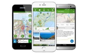 Viewranger outdoor planning app user interface 