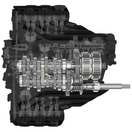 image of internals on the 2018 Honda Gold Wing Tour dual clutch transmission