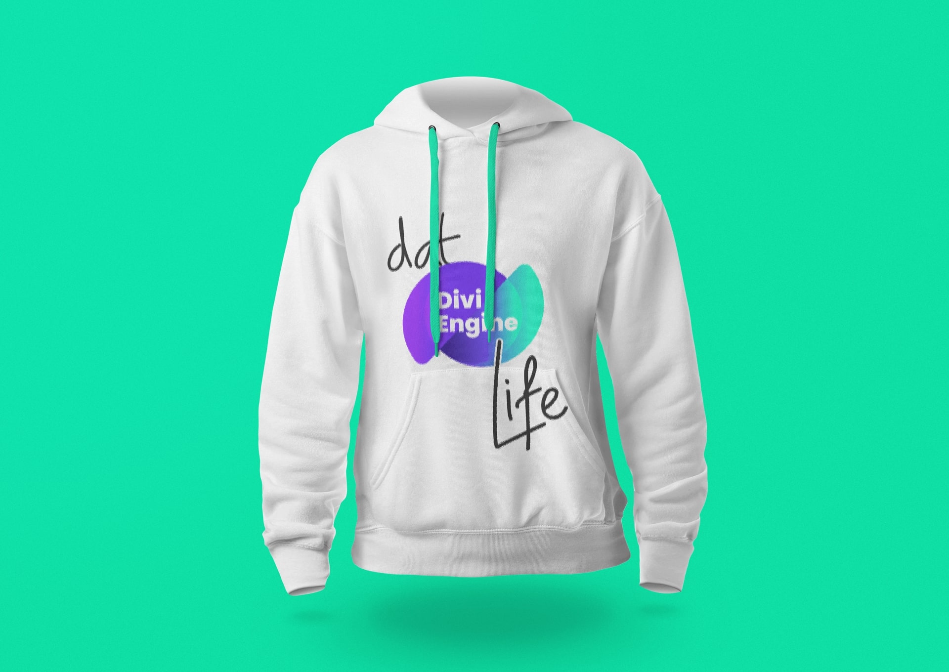 Dat Divi Engine Life Hoodie - Limited Edition - Small | Blue