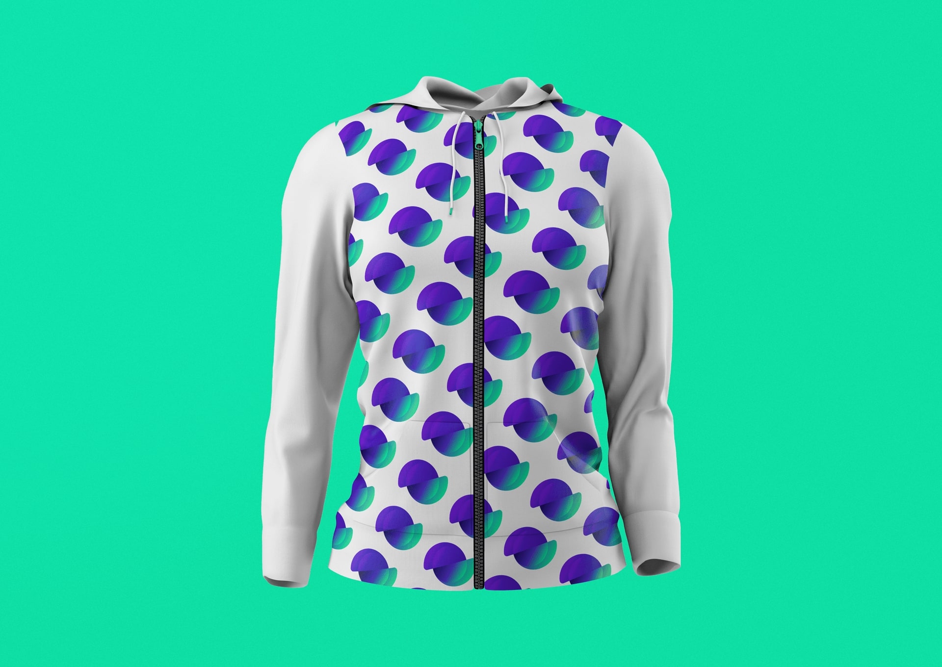 Divi Engine Logo Zipper Hoodie - Medium