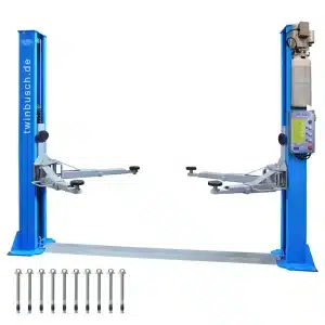 Hex 2 Post Pillar Car Ramp