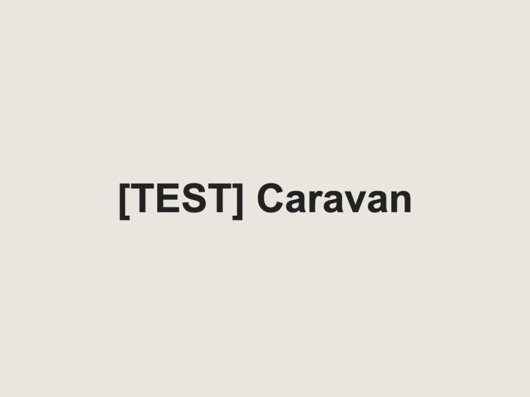 [TEST] 2018 Swift Challenger caravan