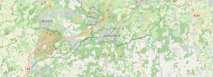 Map of Haslemere