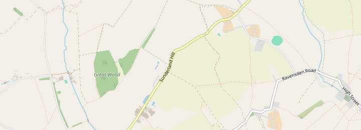 Map of Bedford