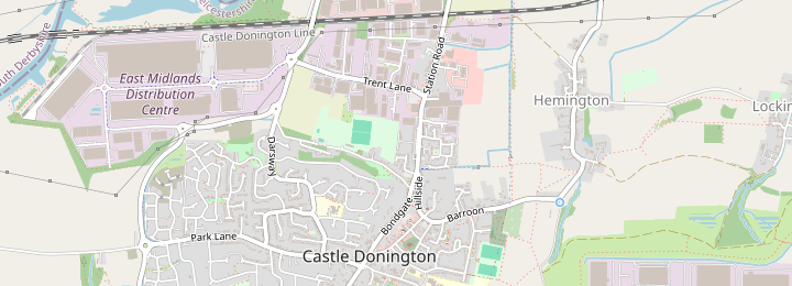 Map of Derby